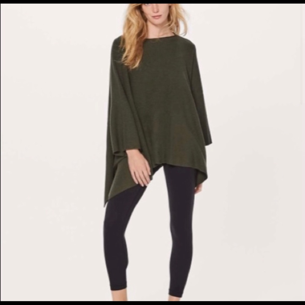 Lululemon Knit Poncho top